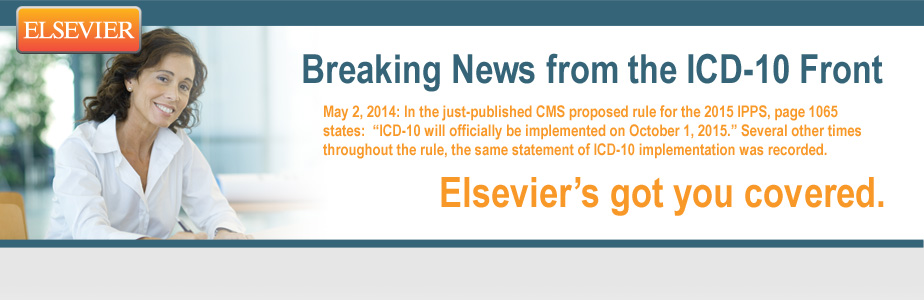 How do I prepare for ICD-10? Trust Elsevier. We've got you covered.