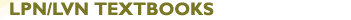 Lpn Textbooks